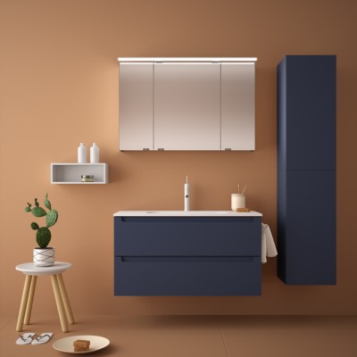 Movél MONTERREY 1000 2 gavetas metálicas NIGHT BLUE 997 x 540 x 450 mm