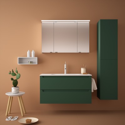 Movél MONTERREY 1000 2 gavetas metálicas ROYAL GREEN 997 x 540 x 450 mm