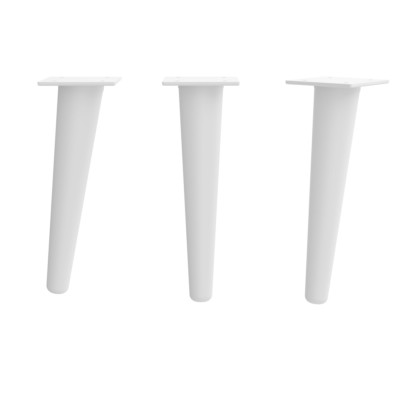 Jogo 2 pés de suporte DANNA BRANCO Altura 330 mm