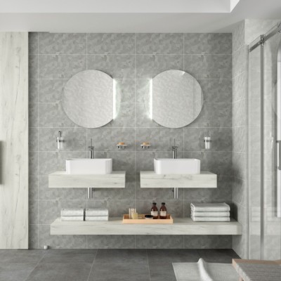 Tampo COMPAKT 51 de 801 até 1000 mm, para lavatório de pousar CARVALHO ÁRTICO